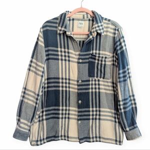 ZARA Plaid Overshirt